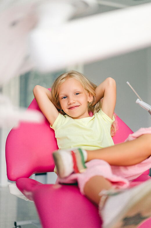 Zahnarztpraxis: Kinderbehandlung